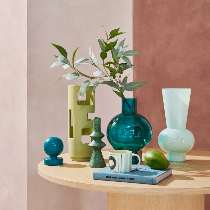 Table lamp Ludico, pale green