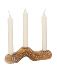 Candle Holder Daru, Cappucino