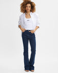 RivyGZ flared jeans, Dark grey