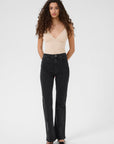 RivyGZ flared jeans, Dark grey