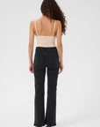 RivyGZ flared jeans, Dark grey