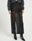 GliraGZ HW Long Skirt Black