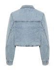 GZdea cropped jacket Light blue denim