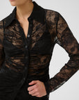 GZleala shirt, Black