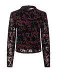 GZflora top, Anoria/Black