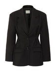 GZpaula waist blazer, Black