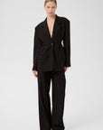 GZpaula waist blazer, Black