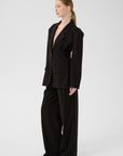 GZpaula waist blazer, Black