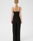 GZjoelle jumpsuit, Black pinstripe