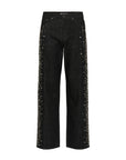 GZlee HW wide jeans, Black