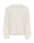 GZalpha shimmer pullover, Ivory with lurex