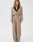 GZnella MW pants, Olive sand melange