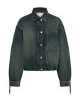 GZsusara shirt, Blue/green wash