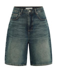 GZsusara HW shorts, Blue/green wash