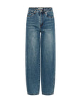 GZmelu HW barrel jeans, Classic mid blue