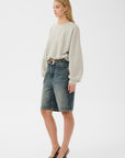 GZkahla mel sweatshirt, Ultra light grey mé