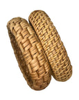 Bamboo Groove Resin Bracelet
