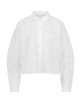 Penny Poplin Blouse, White