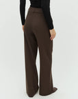 Gennie Pants, Coffee Brown