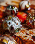 HK Christmas ornament jewels round