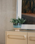 Retro flower pot, Lagoon
