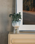 Retro flower pot, Glacier