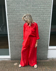 GZsiora LS Shirt, Tomato