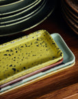 70s ceramics: XS dish, corn