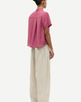Saminna SS shirt, Dry Rose