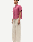 Saminna SS shirt, Dry Rose