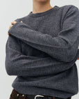 Christin-M, Dark Grey Melange