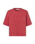 Saabby t-shirt, Tomato Red Pigment
