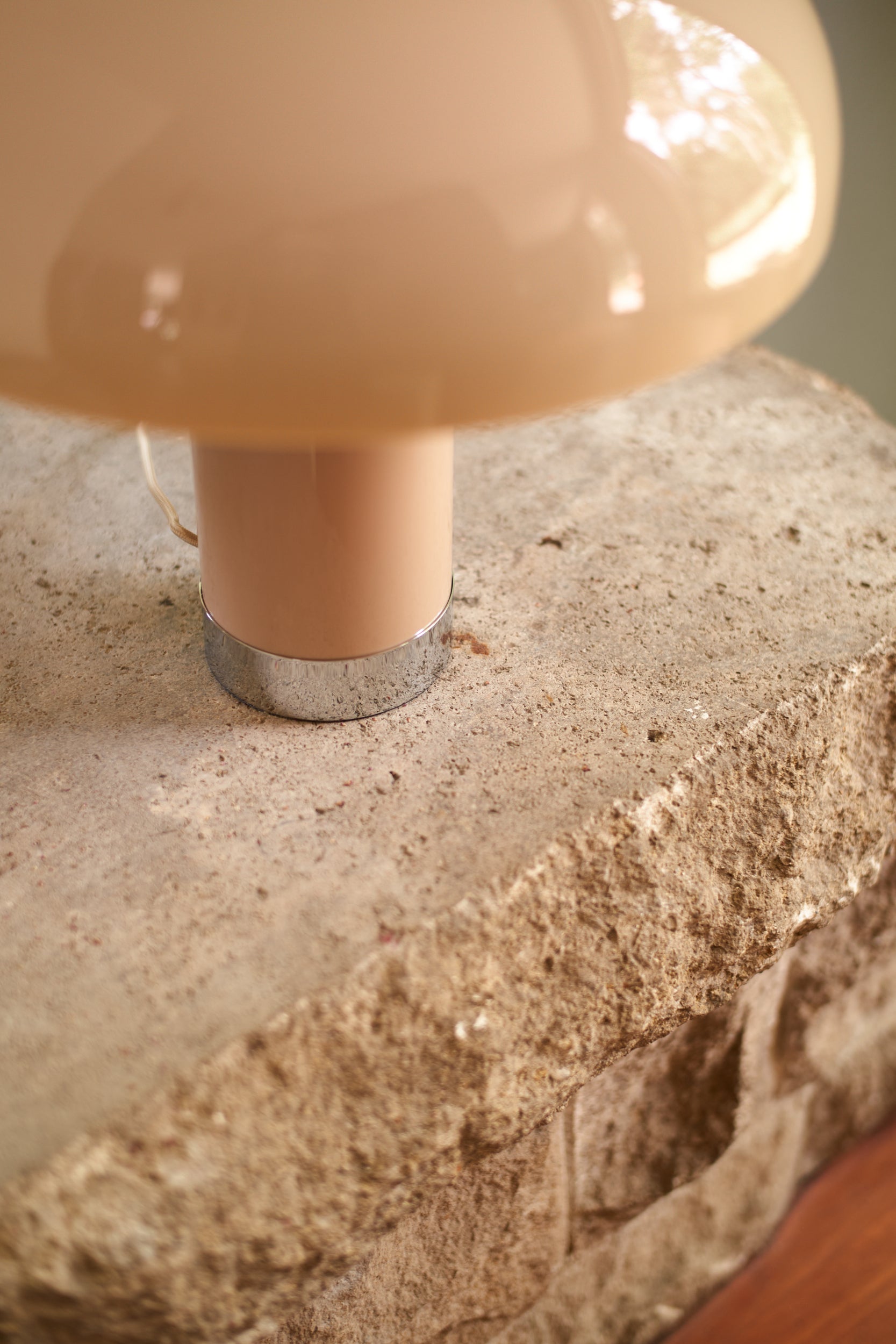 Tafellamp, Lounge table lamp mocha