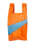 The New Shopping Bag Orange & Ocean Small