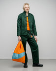 The New Shopping Bag Orange & Ocean Large