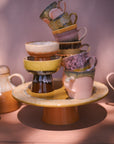 70s ceramics: tapas bowl on base, L, Creek