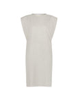 Diede sweat dress light grey melee