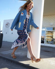 MilaLL Jacket, Washed Denim