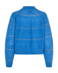 JorkLL Knit Cardigan, Neon Blue