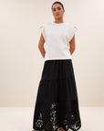 Mason pleats top, Light grey melee