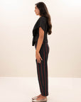 Simone bubble top, Jet black