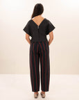 Simone bubble top, Jet black