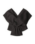 Simone bubble top, Jet black