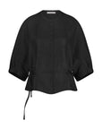 Christi bubble blouse, Black