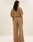 Mabel lurex blouse, Gold