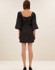 Mimi bubble dress, Jet black