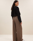 Benji melange pants, Biscuit melee