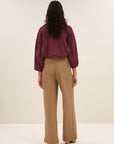 Benji lurex pants, Gold