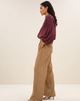 Benji lurex pants, Gold