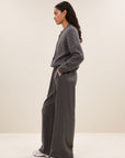 Benji metallic pants, Metallic silver